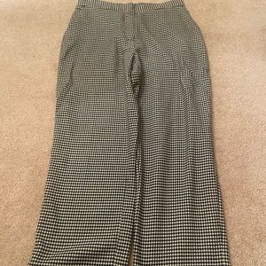 Zara Houndstooth Trousers